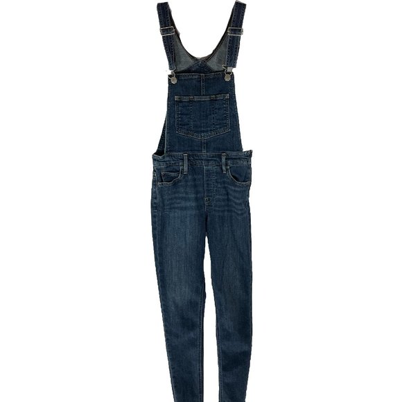 Levi's Medium Wash Skinny Denim Overalls - Picture 2 of 6
